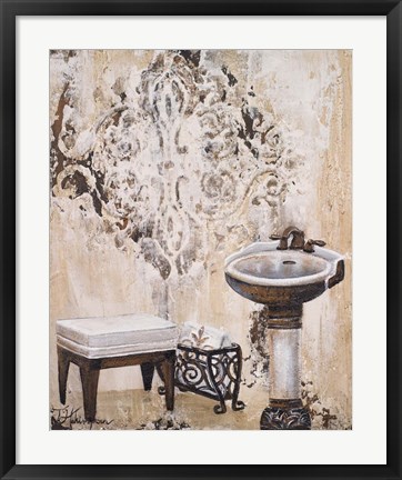 Framed Bronze Bath II Print