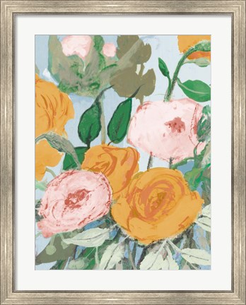 Framed Summer Roses Print