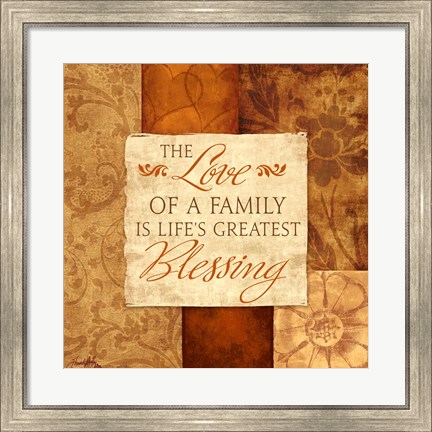 Framed Love of a Family Print