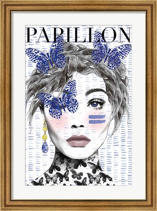 Framed Papillon Print