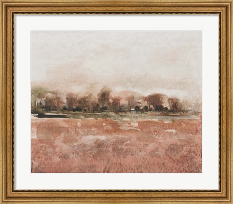 Framed Red Soil II Print
