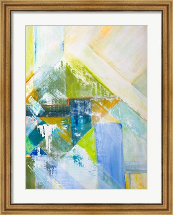 Framed Summerview Abstract II Print