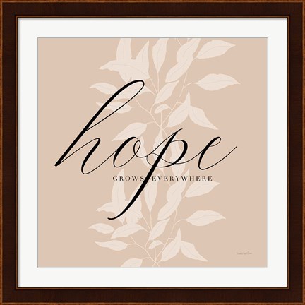 Framed Hope Print