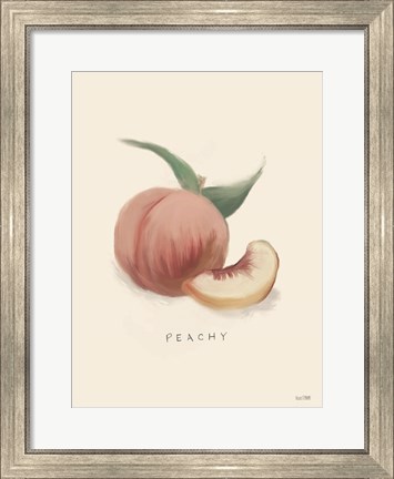Framed Peachy Print