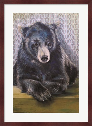 Framed Black Bear Print