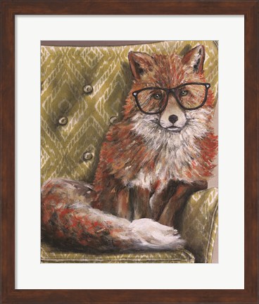 Framed I&#39;m so Foxie Print