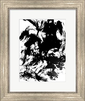 Framed Expressive Abstract IV Print