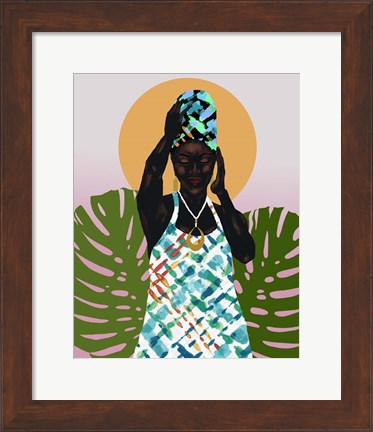 Framed Her Faith Print
