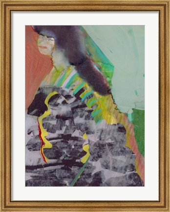 Framed Walking Woman II Print