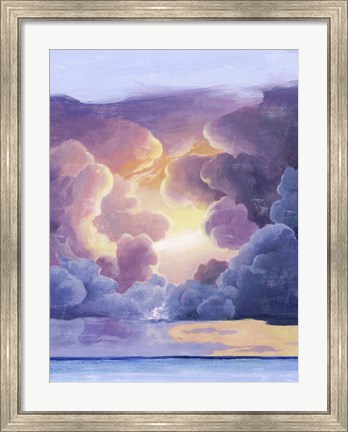 Framed Magnificent Sky II Print