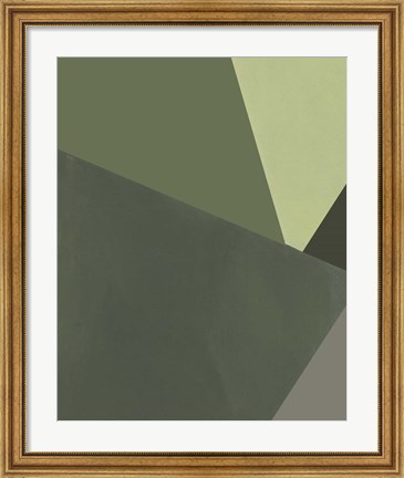 Framed Sage Prism III Print