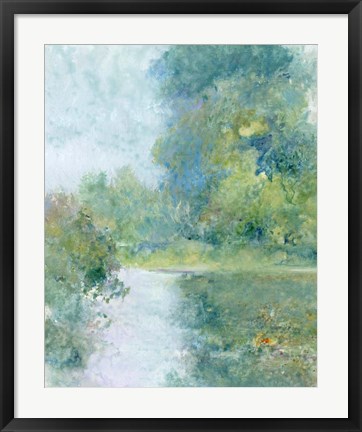 Framed Tranquil Stream II Print