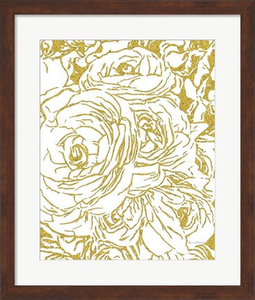 Framed Roses No. 1 Print