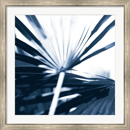 Framed Among Blue Palms I Print