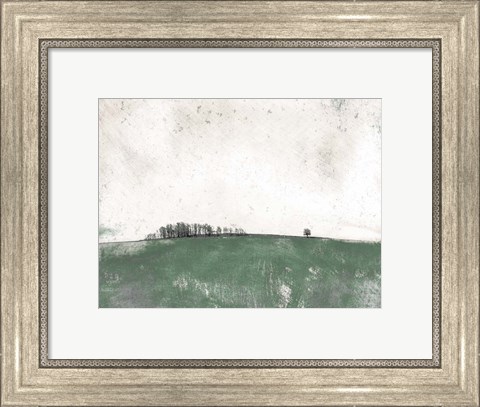 Framed Distant Trees Print