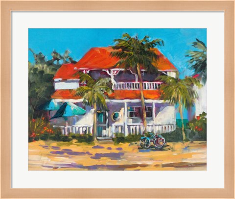 Framed Oceanview Home Print