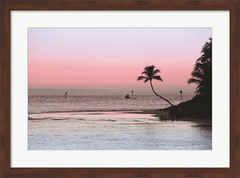 Framed Cotton Candy Sunset Print