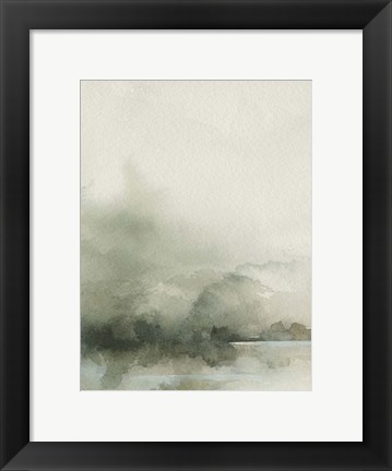 Framed Heavy Fog I Print