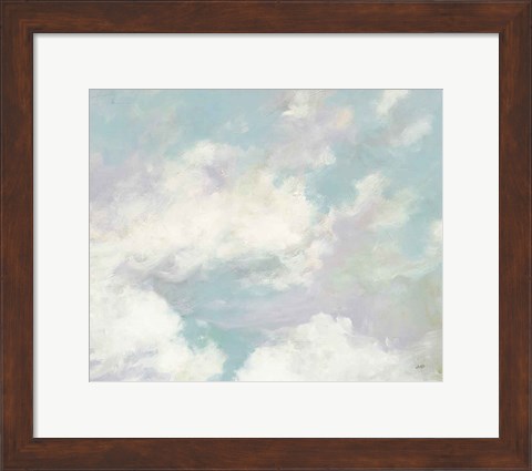 Framed Clouds Above Print