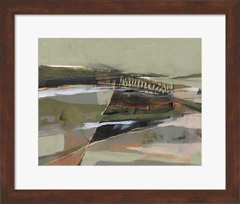 Framed Refracted Horizon II Print