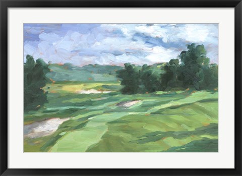 Framed Golf Course Study IV Print