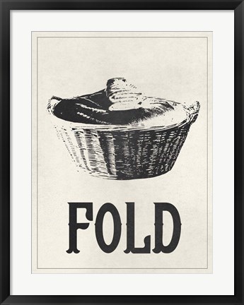 Framed Vintage Laundry IV Print