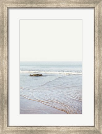 Framed White Oceans 65 Print