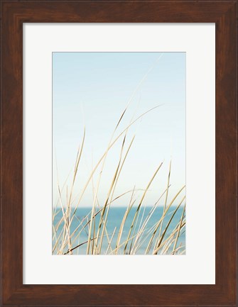 Framed White Oceans 67 Print