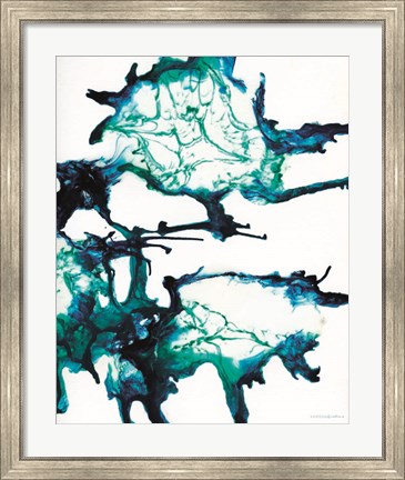 Framed Ocean Living 1 Print
