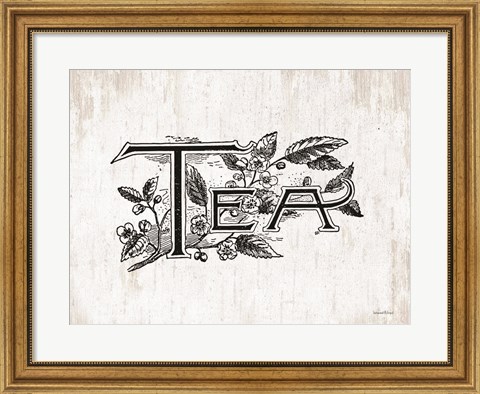 Framed Tea Print