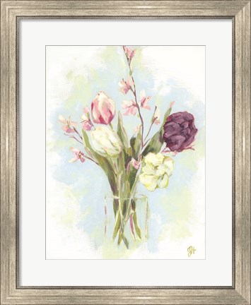 Framed Flower Farm Bouquet II Print