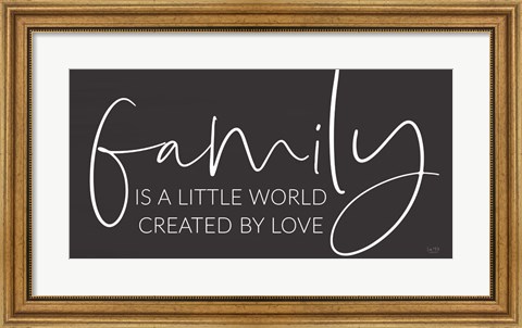 Framed Family Is? Print