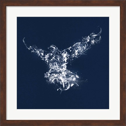 Framed Flying Silhouette Print