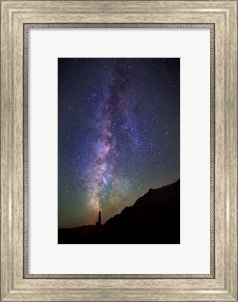 Framed Kodachrome Basin Milky Way Print