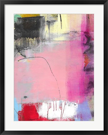 Framed Pink Feature Print
