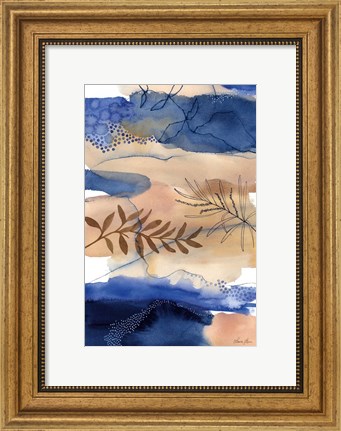 Framed Branch and the River Print