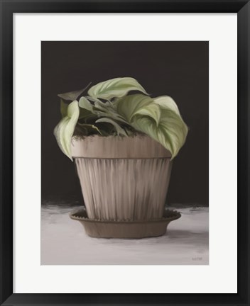 Framed Farmhouse Philodendron Print