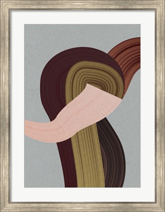 Framed Fibers 4 Print