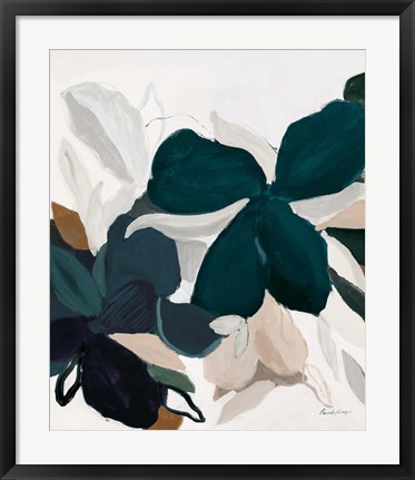 Framed Botanical Flow Neutral Print