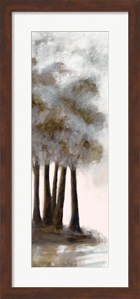 Framed Wooded Vista 1 Print