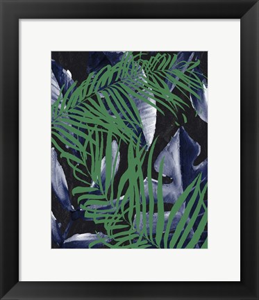 Framed Tropic Palms 2 Print