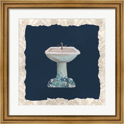 Framed In the Tub 3 Print