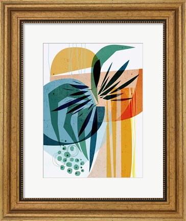 Framed Summer Tropics Print