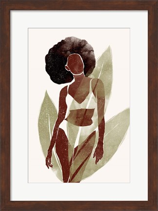 Framed Swimsuit I Print