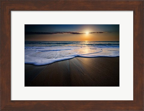 Framed Coquina Sunrise Print