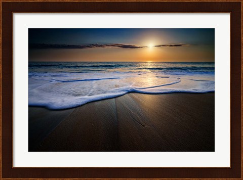 Framed Coquina Sunrise Print