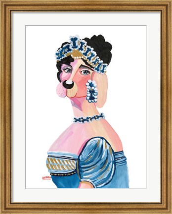 Framed Empress Josephine Bone-Aparte Print