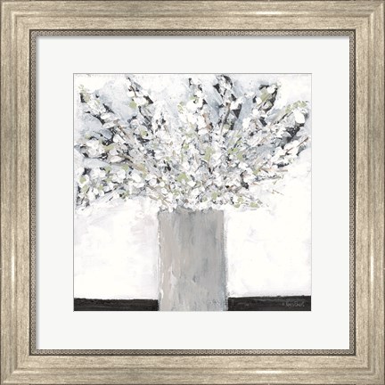 Framed Farmhouse Floral II Print