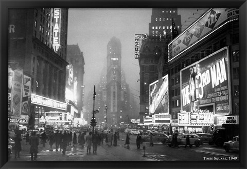 Times Square, 1949 Fine Art Print by Unknown at FulcrumGallery.com