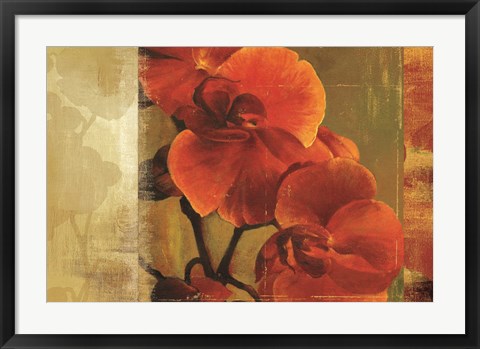 Framed Crimson Delight Print